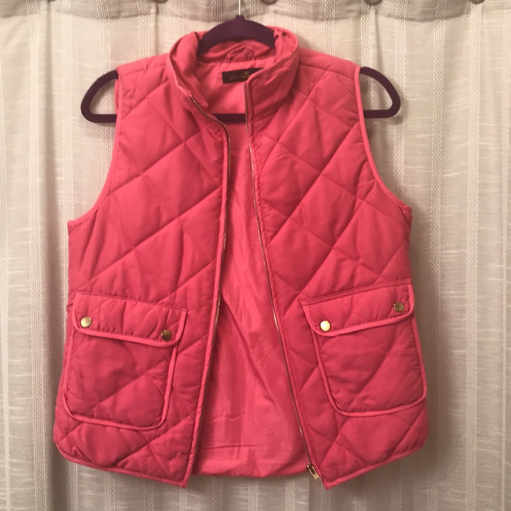 Pink vest